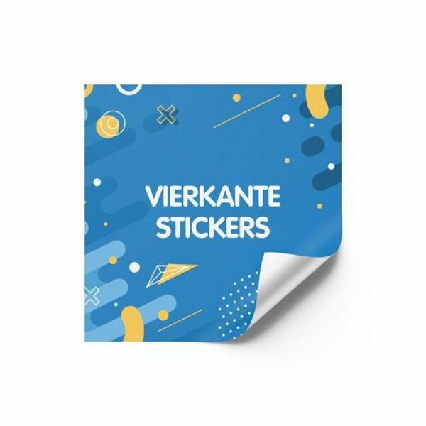 Stickers with logo or design